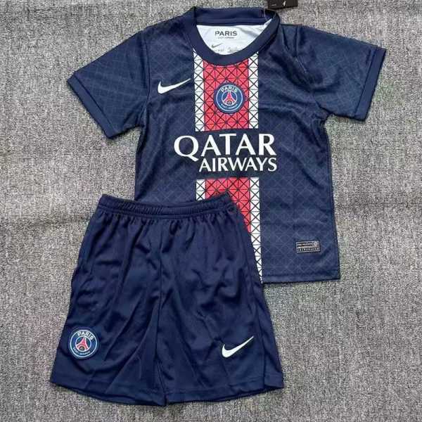 2025/26 PSG Home Fans Kids Soccer jersey