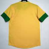 2012/13 Brazil Home Yellow Retro Soccer jersey