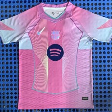 2025/26 BAR Pink 胶标 Training Shirts