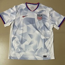 2025 USA Home White Fans Soccer jersey