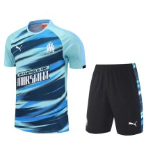2025/26 Marseille Blue Training Shorts Suit