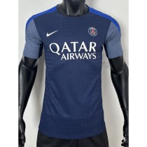 2025/26 PSG Dark Blue Player Training Shirts