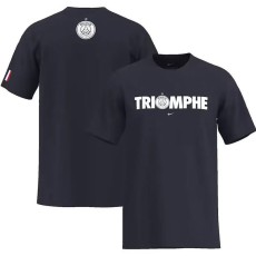 2025/26 PSG Black Casual Cotton T-shirt