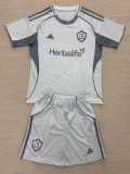 2025/26 LA Galaxy Gray Kids Training Shorts Suit