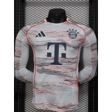 [PLAYER] 2025/26 Bayern Away Player Long Sleeve Soccer jersey