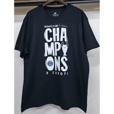 2025/26 PSG Black Champion High Quality Casual Cotton T-shirt