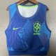 2025 Brazil Blue Training Shirts