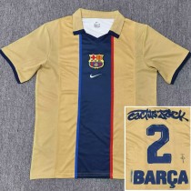 2025/26 BAR Special Edition Yellow Joint Edition Cactus Jack #2 BARCA Fans Soccer jersey