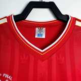 1986/87 LIV Home Red Retro Soccer jersey