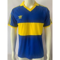 1985/86 Boca Juniors Home Retro Soccer jersey