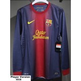 [PLAYER] 2012/13 BAR Home Retro Player Long Sleeve Soccer jersey