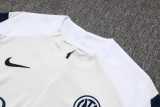 2025/26 INT White Half Pull Tracksuit