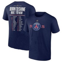 2025/26 PSG Royal blue High Quality Casual Cotton T-shirt