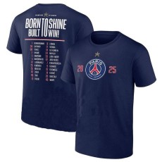 2025/26 PSG Royal blue High Quality Casual Cotton T-shirt