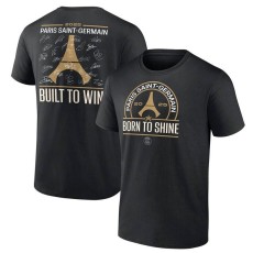 2025/26 PSG Black High Quality Casual Cotton T-shirt