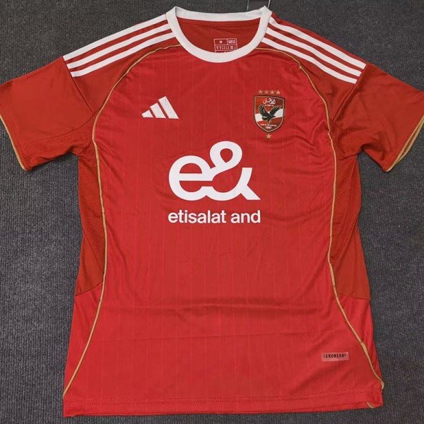 2025/26 Al Ahly SC Home Red Fans Soccer jersey