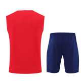 2025/26 PSG Red Tank top Training Shorts Suit