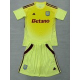2025/26 Aston Villa GKY Fans Kids Soccer jersey