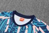2025/26 Man City Blue Training Shorts Suit