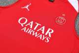 2025/26 PSG Red Tank top Training Shorts Suit