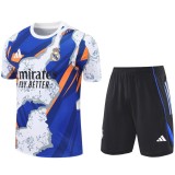 2025/26 R MAD White blue Training Shorts Suit