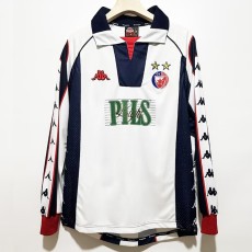 1999/00 Crvena Zvezda Away White Retro Long Sleeve Soccer jersey