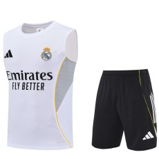 2025/26 R MAD White Tank top Training Shorts Suit