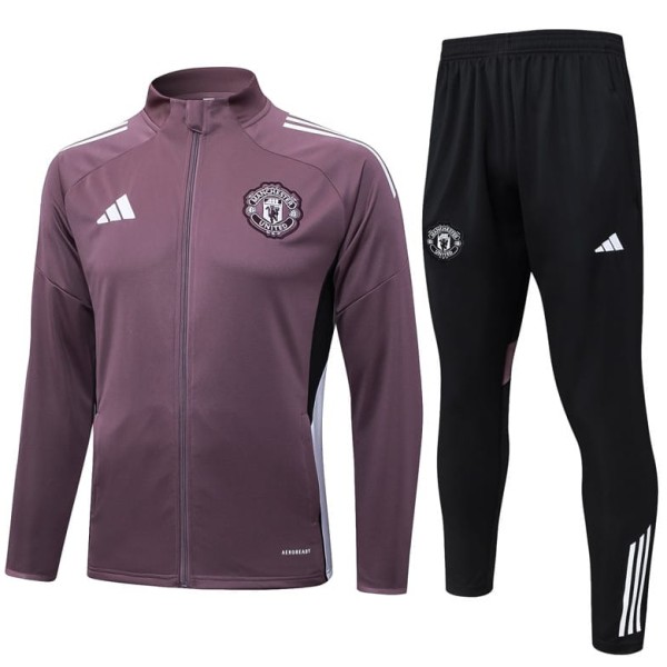 2025/26 Man Utd Grey purple Tracksuit