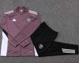 2025/26 Man Utd Grey purple Tracksuit