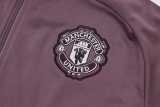 2025/26 Man Utd Grey purple Tracksuit