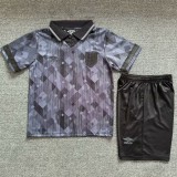1990 England Special Edition Gray Retro Kids Soccer jersey