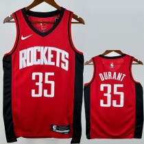 2022/23 ROCKETS DURANT #35 Top Quality Hot Pressing Red NBA Jerseys