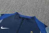 2025/26 PSG Royal blue Half Pull Tracksuit