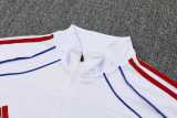 2025/26 Bayern White Half Pull Tracksuit
