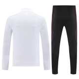 2025/26 Bayern White Half Pull Tracksuit