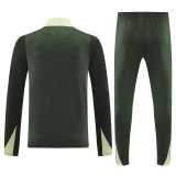 2025/26 CHE Army green Half Pull Tracksuit