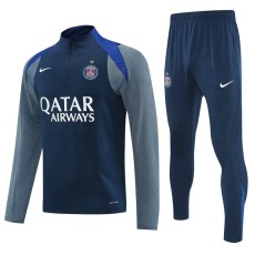 2025/26 PSG Royal blue Half Pull Tracksuit