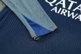 2025/26 PSG Royal blue Half Pull Tracksuit