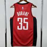 2022/23 ROCKETS DURANT #35 Top Quality Hot Pressing Red NBA Jerseys