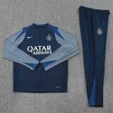 2025/26 PSG Royal blue Half Pull Tracksuit