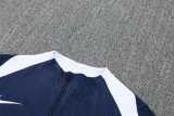 2025/26 PSG Dark Blue Half Pull Tracksuit