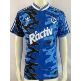 1992/93 FC Schalke 04 Home Blue Retro Soccer jersey