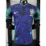 [PLAYER] 2025 Brazil Special Edition Dark Blue Player Soccer jersey