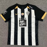 2025/26 Angers SCO Home Black Fans Soccer jersey