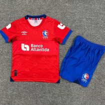 2025/26 CD Olimpia Away Red Fans Kids Soccer jersey
