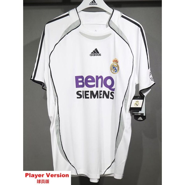 [PLAYER] 2006/07 R MAD Home White Retro Player Soccer jersey