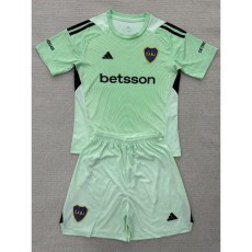 2025/26 Boca Juniors GKG Aqua Fans Kids Soccer jersey
