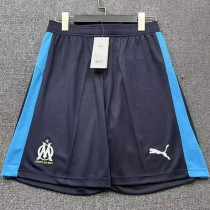 2025/26 Marseille Away Dark Blue Fans Soccer Shorts