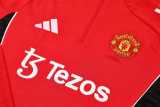 2025/26 Man Utd Red Half Pull Tracksuit