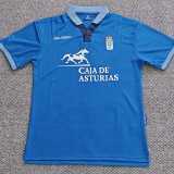 1996/97 Real Oviedo Home Blue Retro Soccer jersey